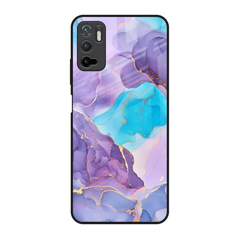 Alcohol ink Marble Glossy Case for Redmi Note 10T 5G