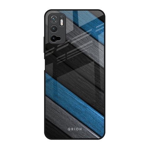 Multicolor Wooden Effect Glossy Case for Redmi Note 10T 5G