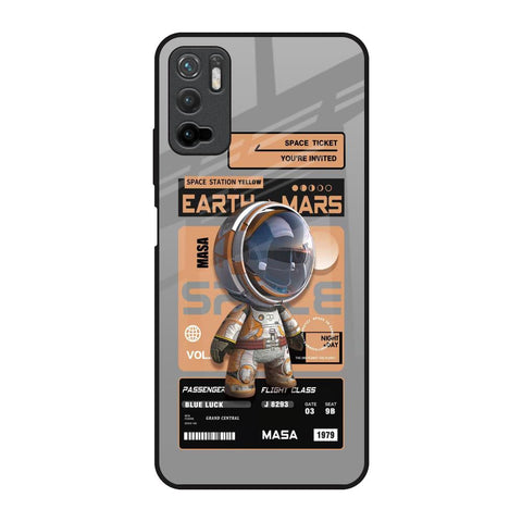Space Ticket Glossy Case for Redmi Note 10T 5G