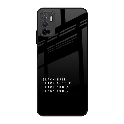 Black Soul Glossy Case for Redmi Note 10T 5G