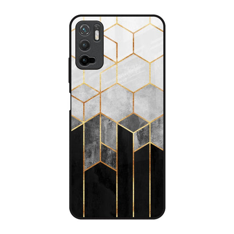 Tricolor Pattern Glossy Case for Redmi Note 10T 5G