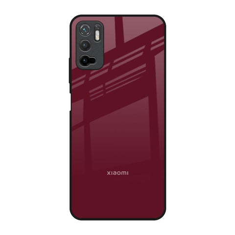 Classic Burgundy Glossy Case for Redmi Note 10T 5G