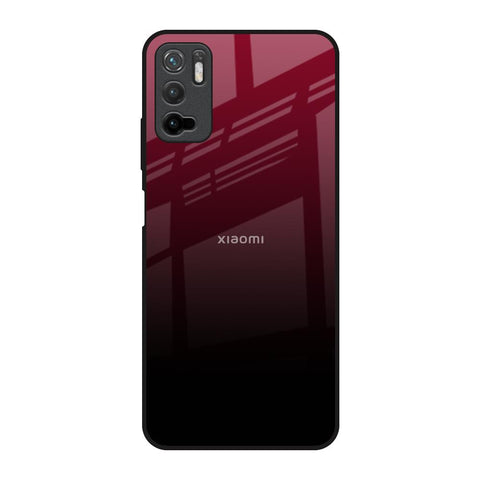 Wine Red Glossy Case For Redmi Note 10T 5G