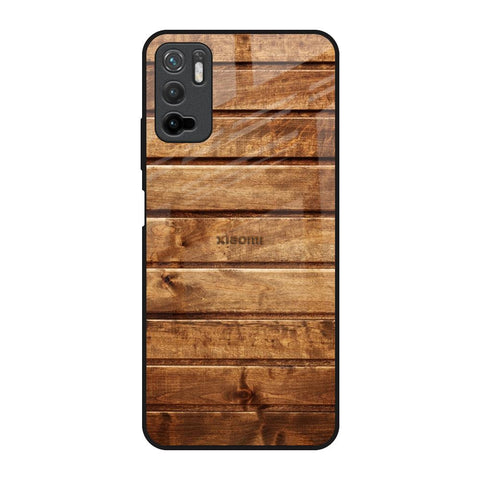 Wooden Planks Glossy Case for Redmi Note 10T 5G