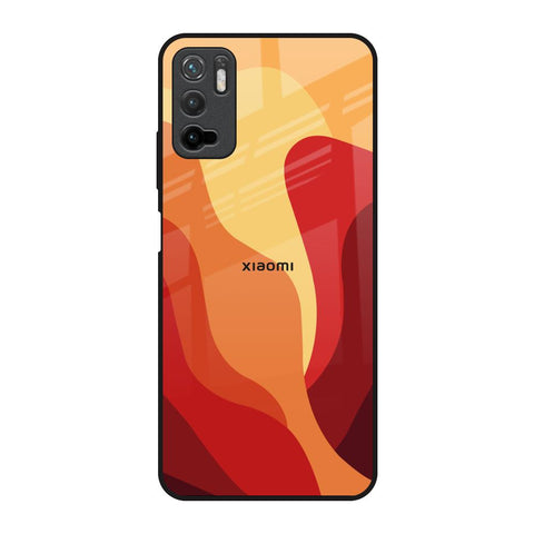 Magma Color Pattern Glossy Case for Redmi Note 10T 5G