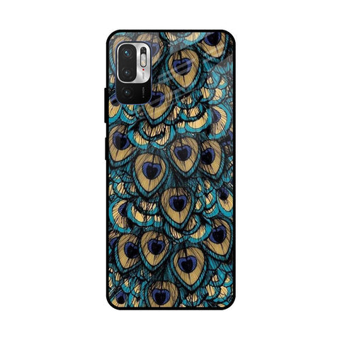 Peacock Feathers Glossy case for Redmi Note 10T 5G