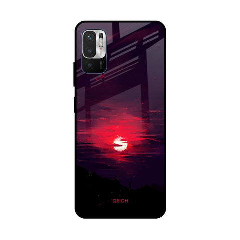 Morning Red Sky Glossy Case For Redmi Note 10T 5G