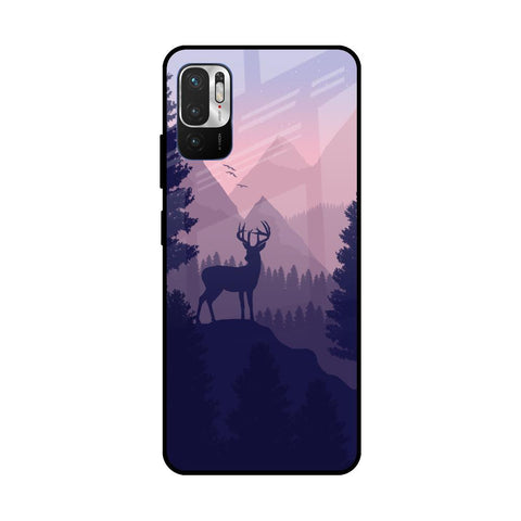 Deer In Night Glossy Case For Redmi Note 10T 5G