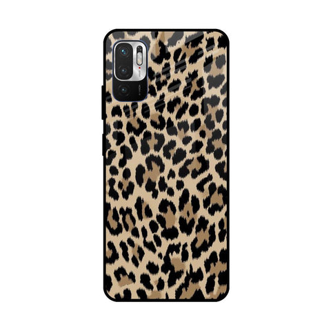 Leopard Seamless Glossy Case For Redmi Note 10T 5G