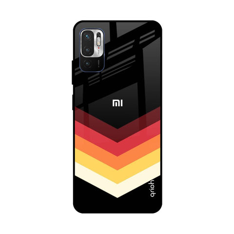Abstract Arrow Pattern Glossy Case For Redmi Note 10T 5G