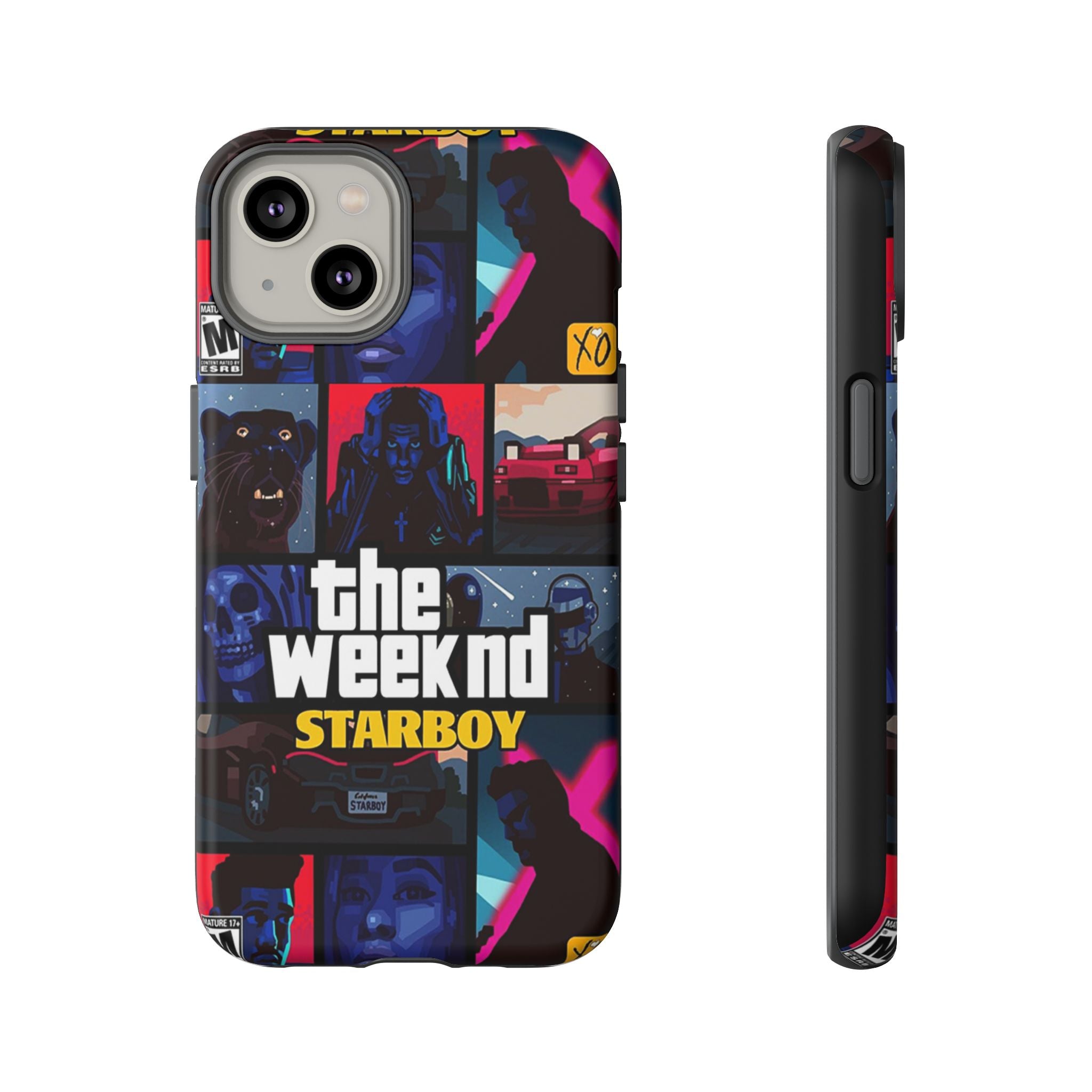 Neon Night Collage Tough Case  Available For All iPhone Models