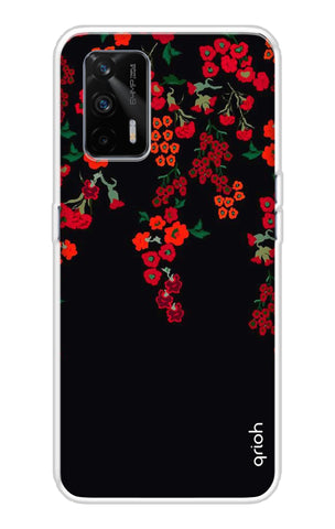 Floral Deco Soft Cover For Realme GT