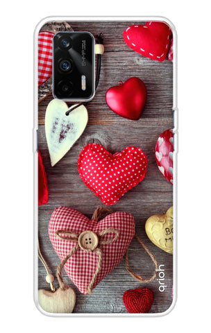 Valentine Hearts Soft Cover for Realme GT