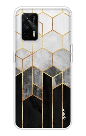 Hexagonal Pattern Soft Cover for Realme GT