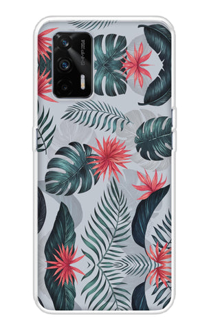 Retro Floral Leaf Soft Cover for Realme GT