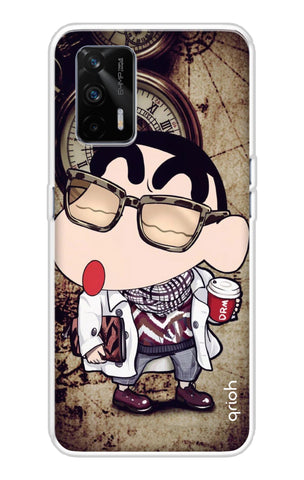 Nerdy Shinchan Soft Cover for Realme GT
