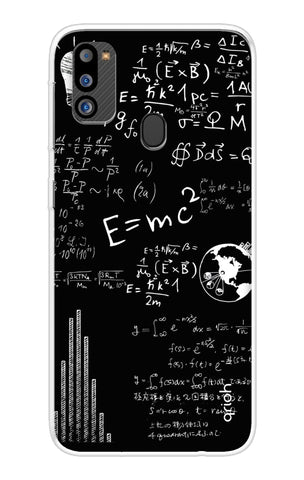 Equation Doodle Soft Cover for Samsung Galaxy M21 2021