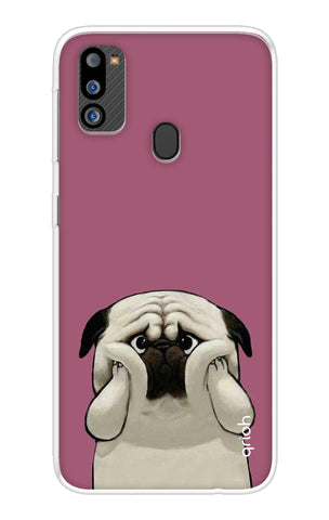 Chubby Dog Soft Cover for Samsung Galaxy M21 2021
