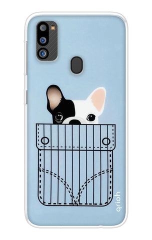 Cute Dog Soft Cover for Samsung Galaxy M21 2021