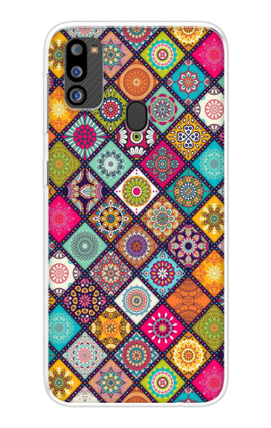 Multicolor Mandala Soft Cover for Samsung Galaxy M21 2021