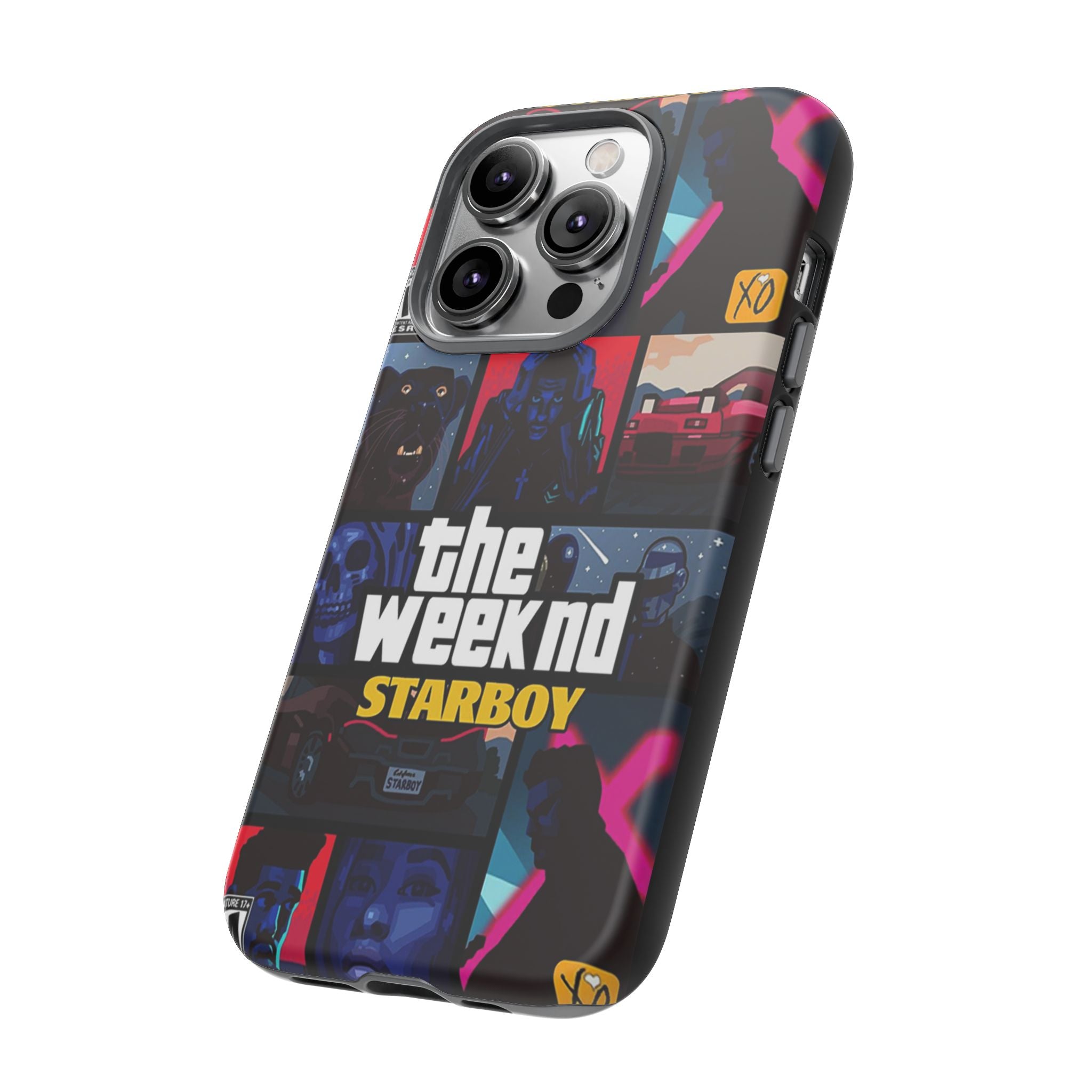 Neon Night Collage Tough Case  Available For All iPhone Models