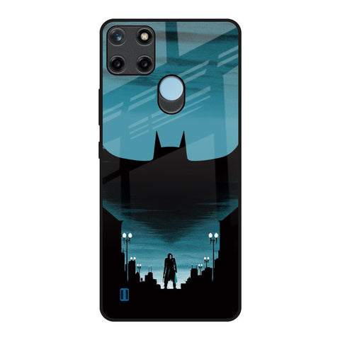 Cyan Bat Glossy Case for Realme C21Y