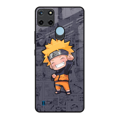 Orange Chubby Glossy Case for Realme C21Y