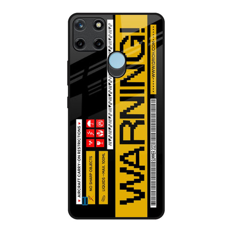 Aircraft Warning Glossy Case for Realme C21Y