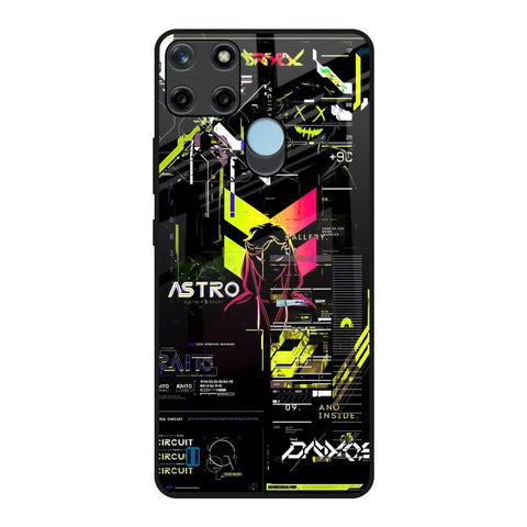 Astro Glitch Glossy Case for Realme C21Y