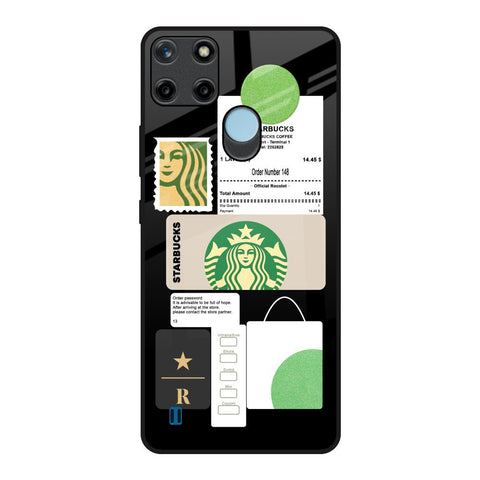 Coffee Latte Glossy Case for Realme C21Y