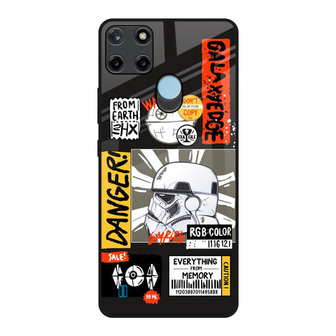 Galaxy Edge Glossy Case for Realme C21Y