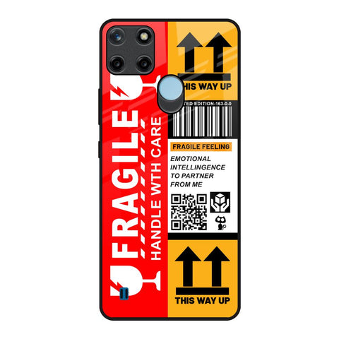 Handle With Care Glossy Case for Realme C21Y
