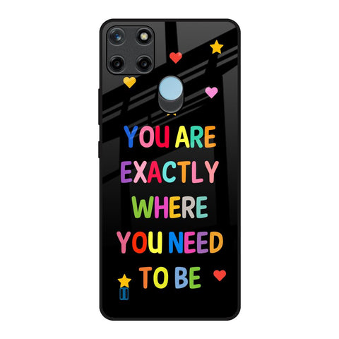 Magical Words Glossy Case for Realme C21Y
