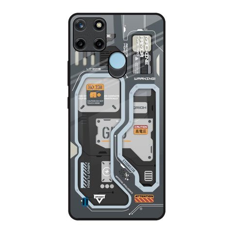 Retro Futuristic Glossy Case for Realme C21Y