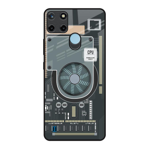 Motherboard Circuit Glossy Case for Realme C21Y