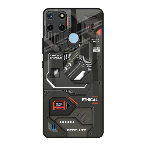 Tech Aesthetics Glossy Case for Realme C21Y