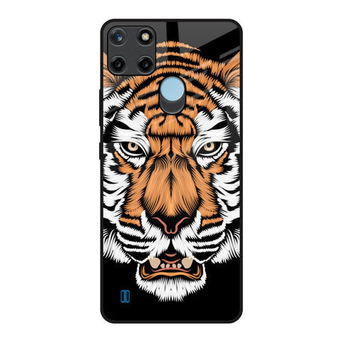 Angry Tiger Glossy Case For Realme C21Y