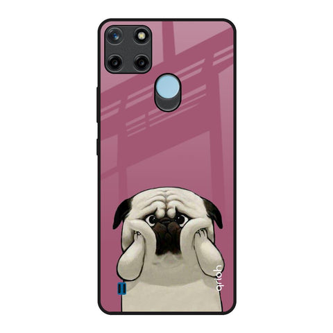 Funny Pug Face Glossy Case For Realme C21Y