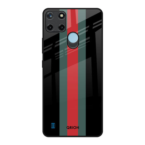 Vertical Stripes Glossy Case for Realme C21Y