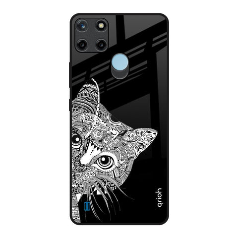 Kitten Mandala Glossy Case for Realme C21Y