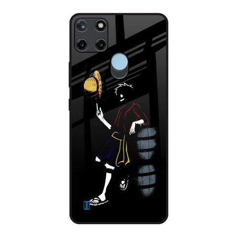 Luffy Line Art Glossy Case for Realme C21Y
