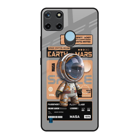 Space Ticket Glossy Case for Realme C21Y