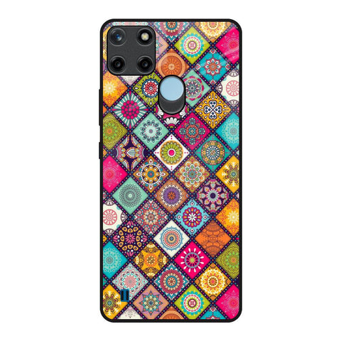 Multicolor Mandala Glossy Case for Realme C21Y