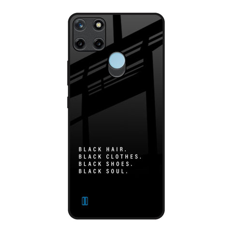 Black Soul Glossy Case for Realme C21Y