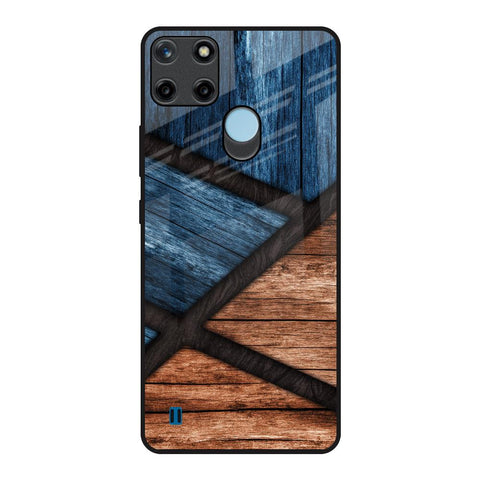 Wooden Tiles Glossy Case for Realme C21Y