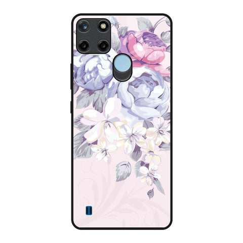 Elegant Floral Glossy Case for Realme C21Y