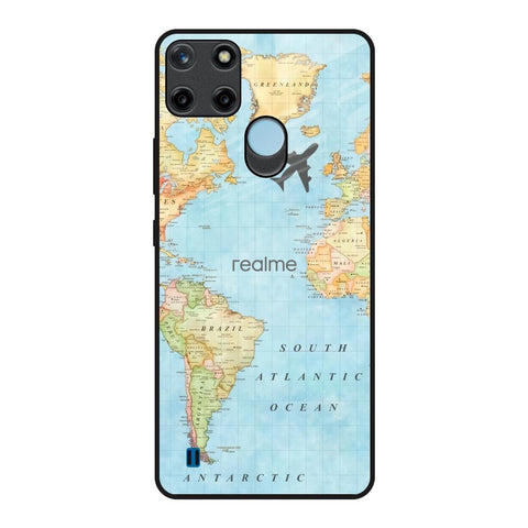 Fly Around The World Glossy Case for Realme C21Y