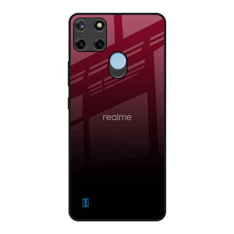 Wine Red Glossy Case For Realme C21Y