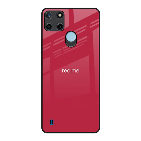 Solo Maroon Glossy case for Realme C21Y