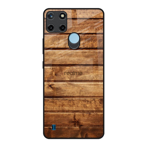 Wooden Planks Glossy Case for Realme C21Y